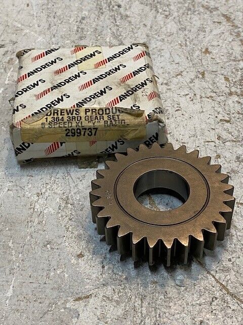 Andrews 1.364 3rd Gear 5-Speed XL "Y" Ratio 299737 | 299730 | 28 Teeth