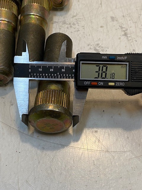 10 Quantity of RC Self Locking Wheel Stud Bolts N 359 L | 28mm Thread (10 Qty)