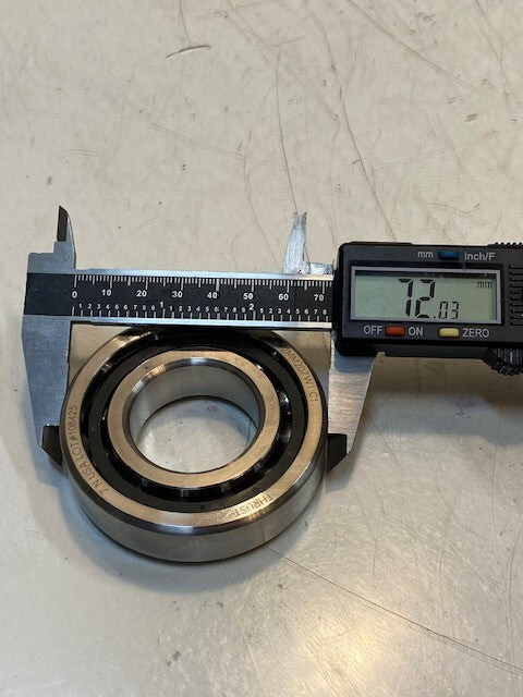 FAFNIR 2MM207WI | 2MM207WI-C1 Angular Contact Ball Bearing 72mm OD 34mm Bore