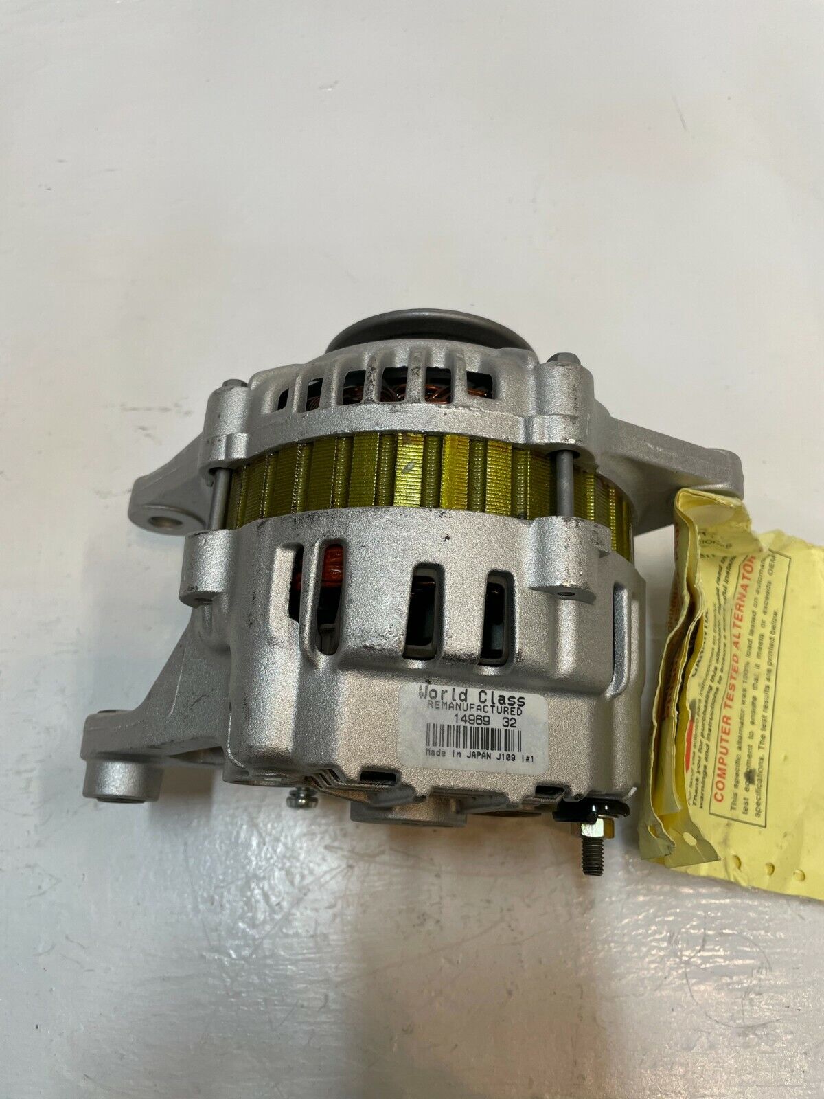 Remanufactured Duralast Alternator 14969