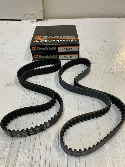 2 Rockhill Timing Components TB-161 Engine Timing Belts (2 pack)