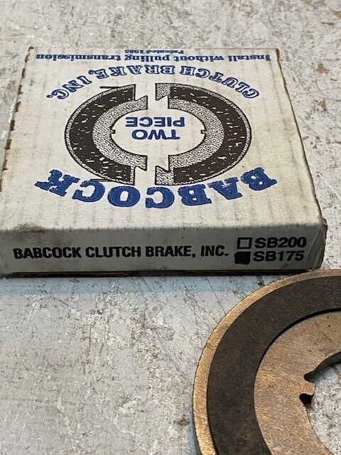 Babcock SB175 Clutch Brake