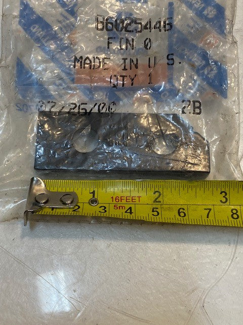 New Holland Spacer Fin Bracket 86025446 | 2-3/4" Long 1" Wide 10mm Holes