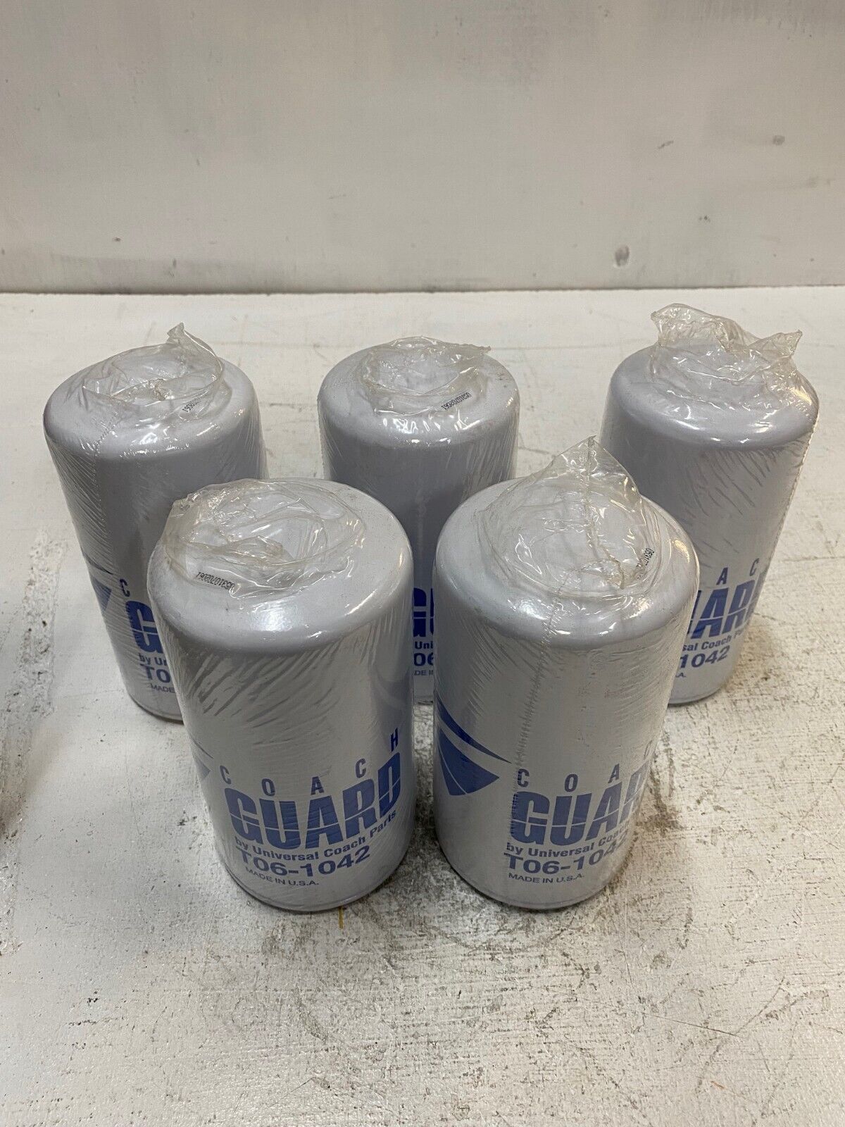 5 Quantity of Coach Guard by Universal Coach Parts Filters T06-1042 (5 Qty)