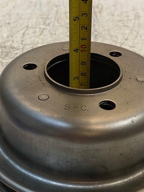 SPC Crankshaft Pulley 54mm Bore 10mm Holes 3-7/8" Tall 6" Dia.