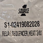2 Quantity of Source 1 24V Heat Sequencer Relays S1-02419082028 | 12S20 (2 Qty)