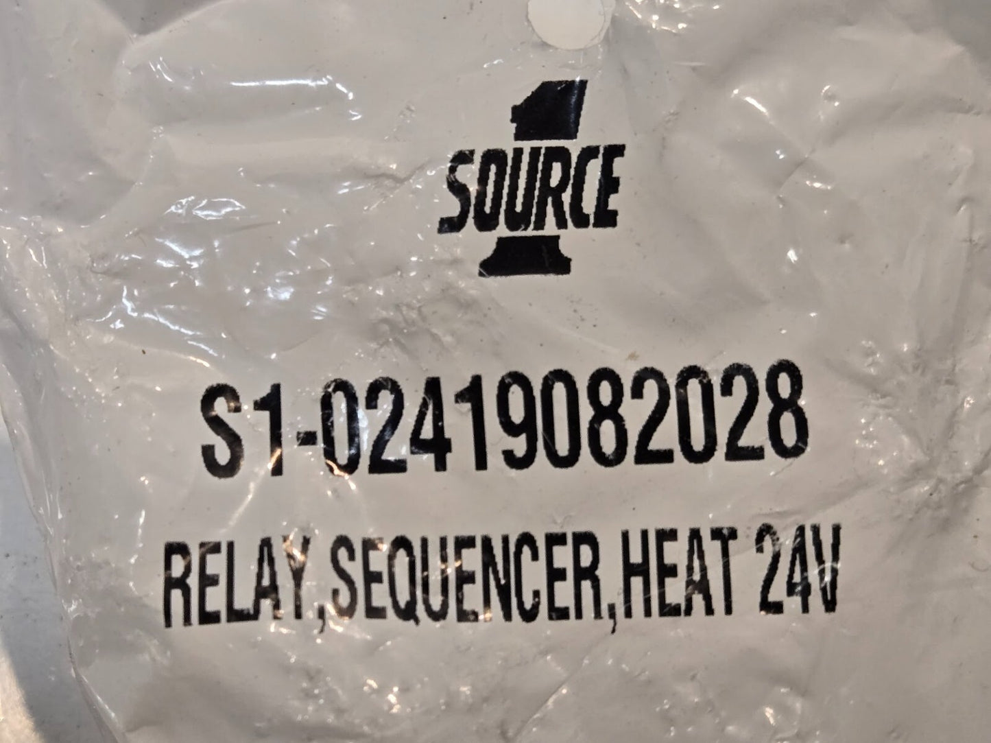 2 Quantity of Source 1 24V Heat Sequencer Relays S1-02419082028 | 12S20 (2 Qty)