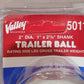 5 Qty. of Valley Trailer Hitch Kit Hitch Pin | Trailer Ball | Hitch Lock (5 Qty)