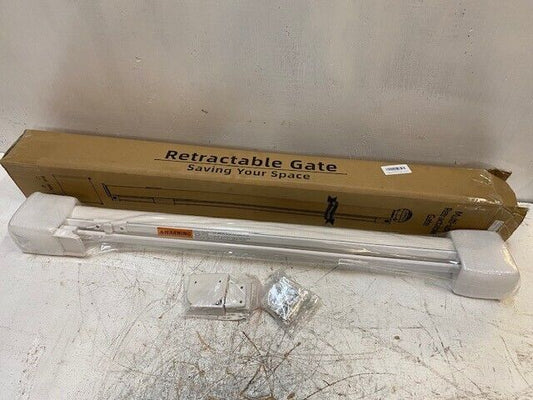 8 Quantity of ProBebi White Retractable Gates 55" Wide 34" Tall SG021 (8 Qty)