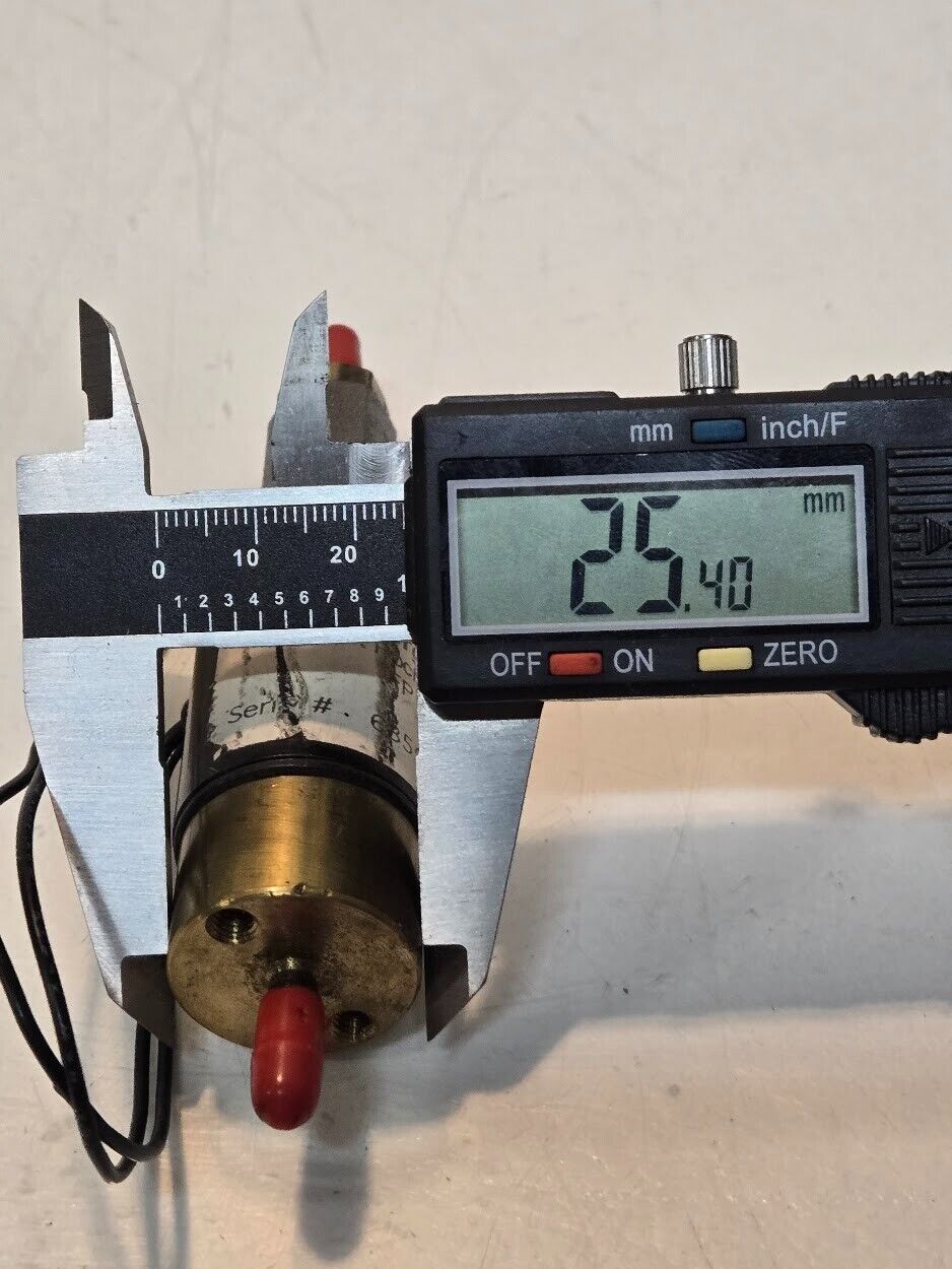 Kronenberger Mfg Solenoid FP101 | Serial 68591| 5" Long 14mm Hex Shaft