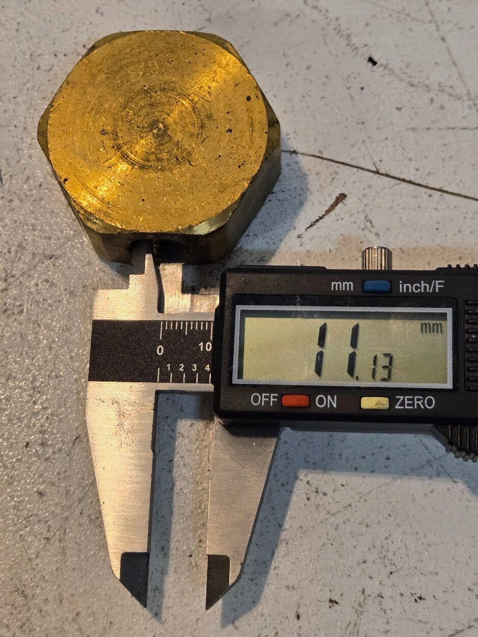 10 Quantity of Hex Pneumatic 3-Way Manifolds | 5/8" Inlet 1/2" Outlets (10 Qty)