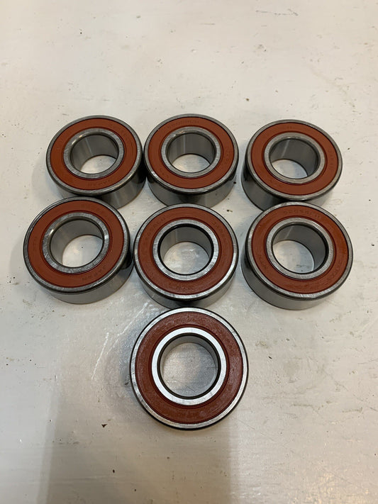 7 Pack of NTN 52058LU Double Row Ball Bearing - Red - 7 Pack