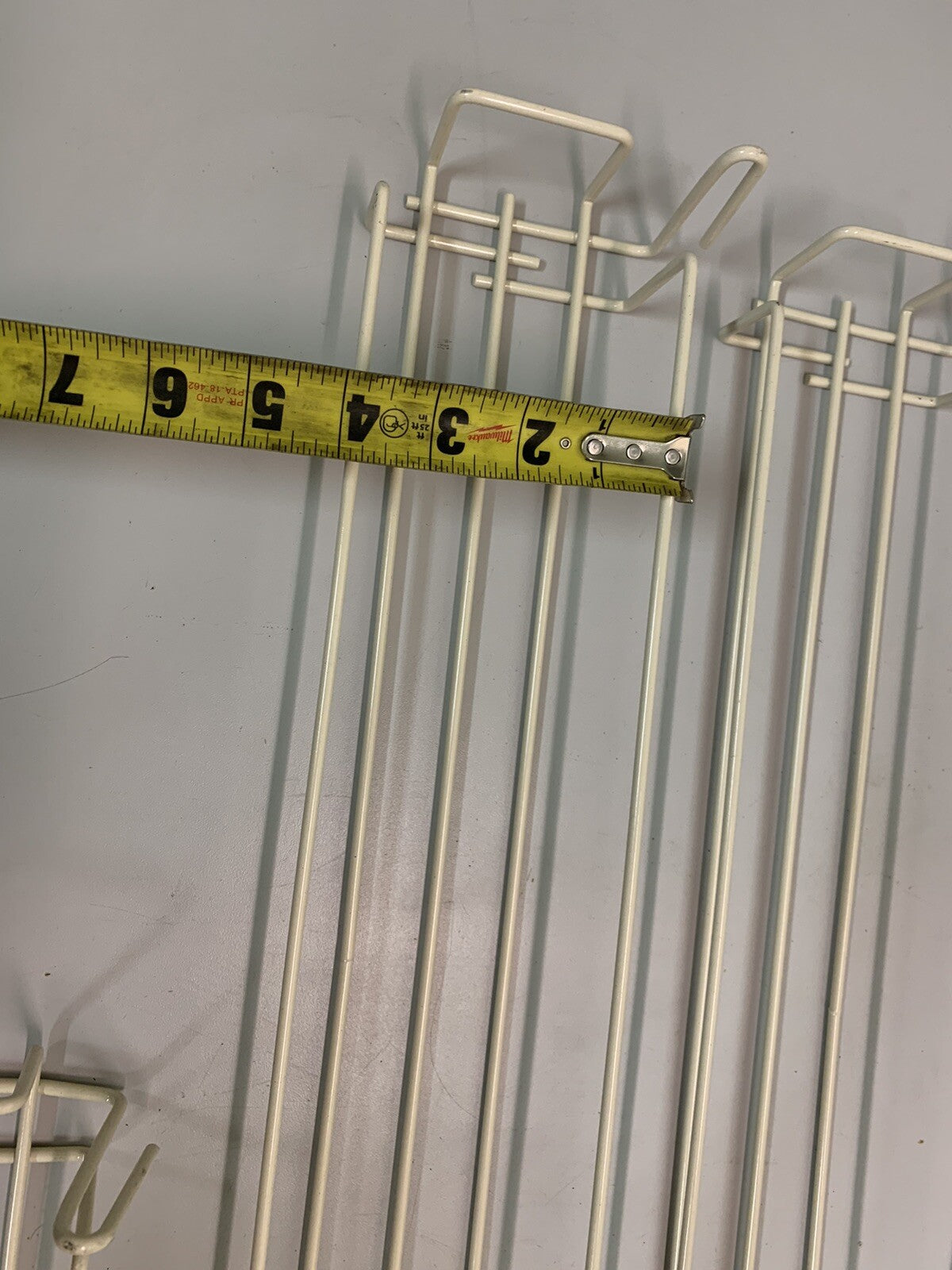 9 Pack of 24” Steel Wire Hook Racks - SEE ALL PICTURES, SOME HAVE BENDS