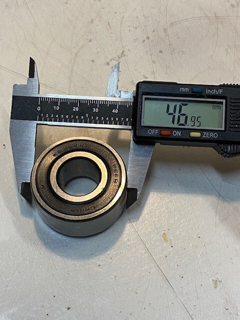 20 Quantity of PEER W6204RS Bearings 47mm OD 20mm Bore 21mm Thick (20 Quantity)
