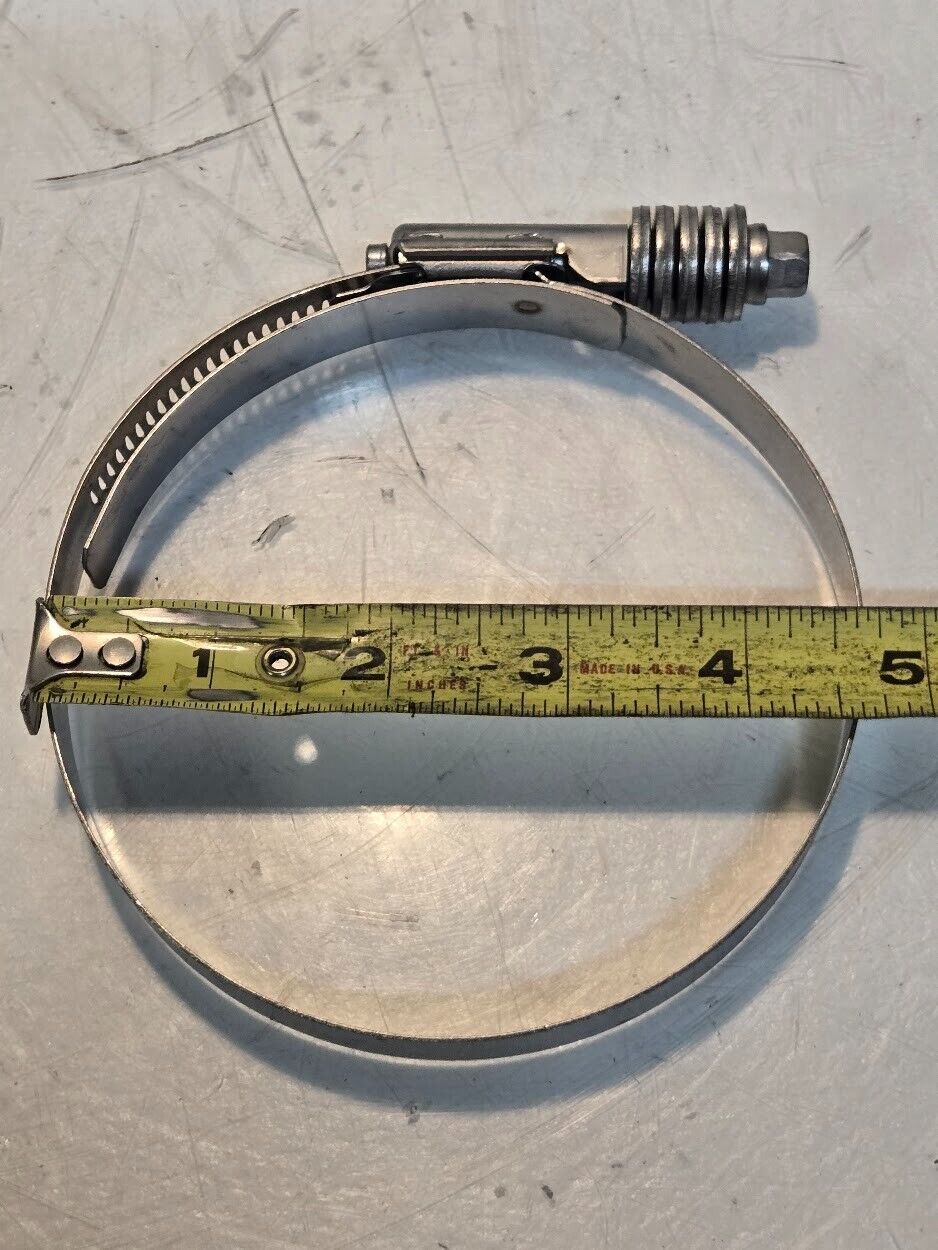 7 Quantity of Breeze Constant Torque 0345 CT450 SS Hose Clamps (7 Quantity)