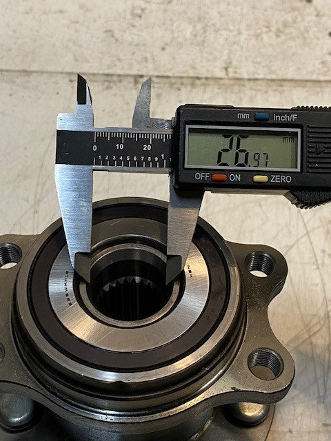 NSK Wheel Bearing and Hub Assembly 55BWKH12 | 5x100mm Bolt Pattern