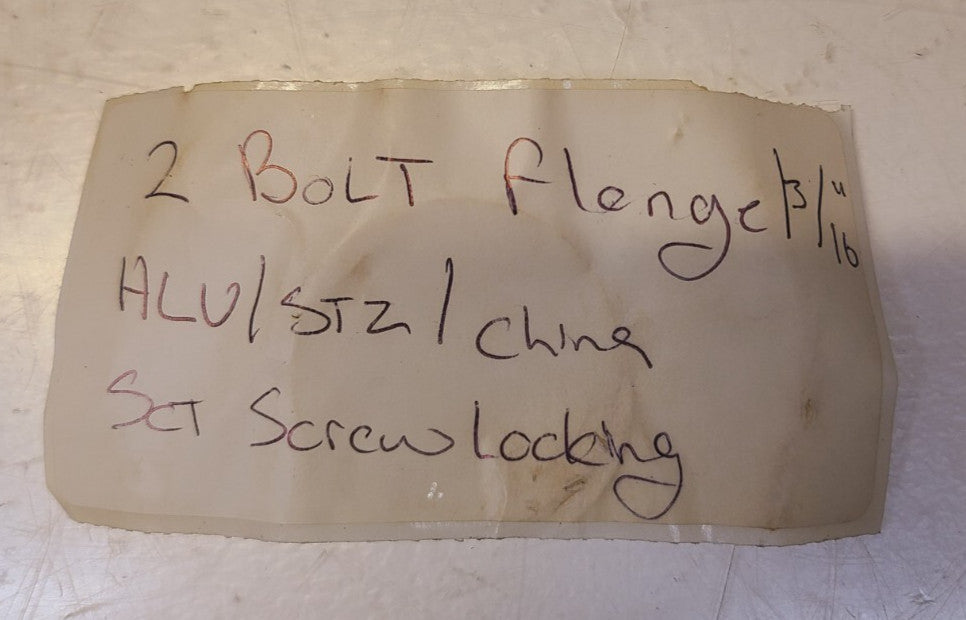 HLU 2-Bolt Flange Bearing 1-3/16" | FL206 | UC206-19