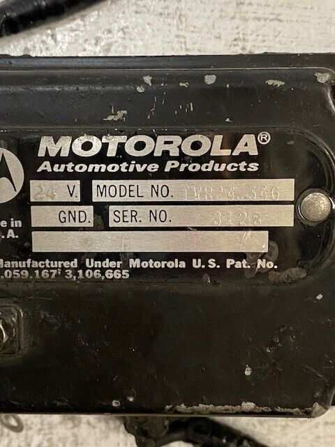 TVR24-34G Motorola Automotive Regulator Engine Generator New