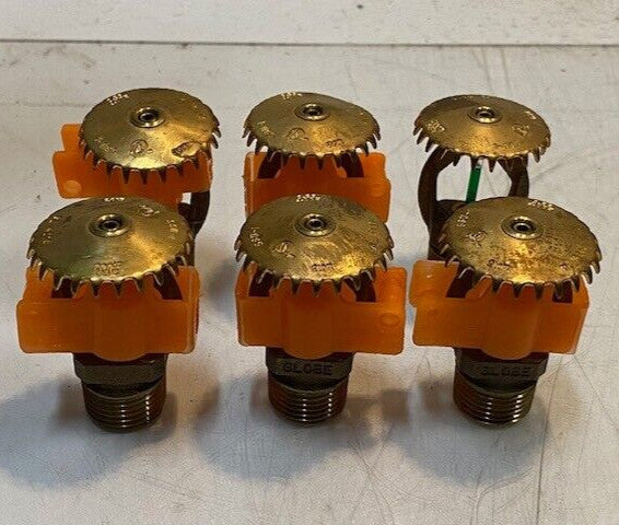6 Quantity of Globe Sprinkler Heads GL 4215, SSU-I, 200 Deg, 2013 (6 Quantity)