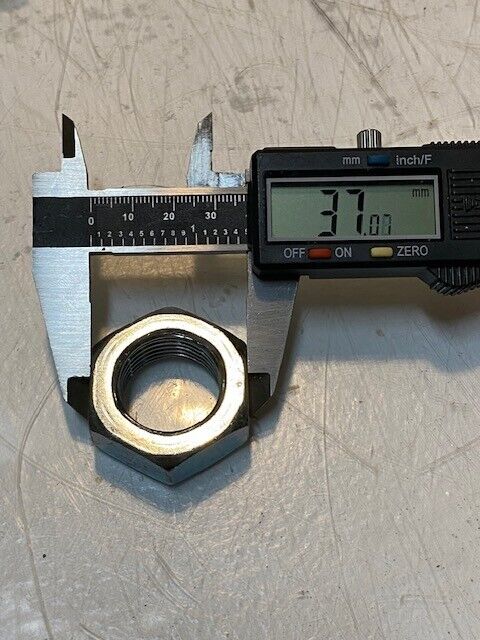20 Quantity of Jam Hex Nuts for Crown 060021-095 | 37mm OD 23mm ID (20 Quantity)
