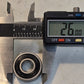 20 Quantity of MRI Ball Bearings 6000-2RSBB | 26 mm OD x 10 mm Bore (20 Qty)
