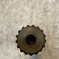 Shaft 16" Long 29mm 17-Spline 40mm OD 19mm Thread