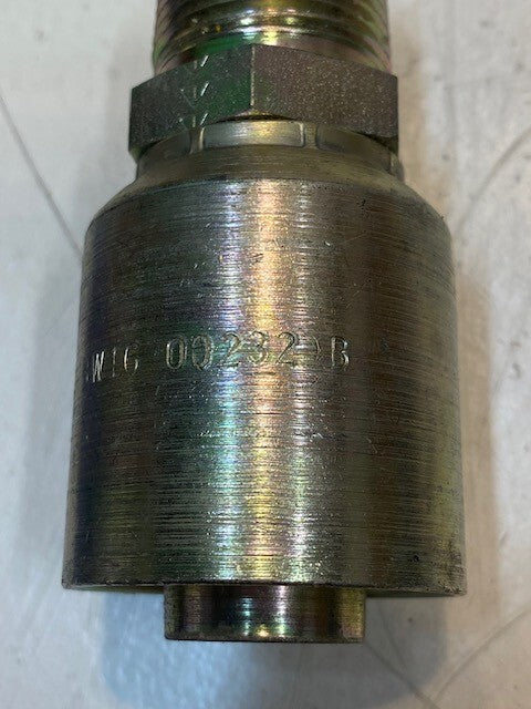 2 Quantity of Crimp Style Hydraulic Hose Fittings BW16 | 00232-B (2 Quantity)