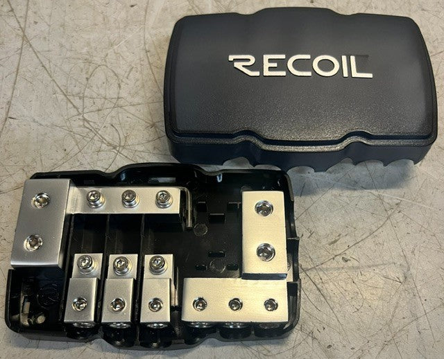 Recoil MPG3 3-Way Mini-ANL Fused Distribution Block With Ground Block Unit