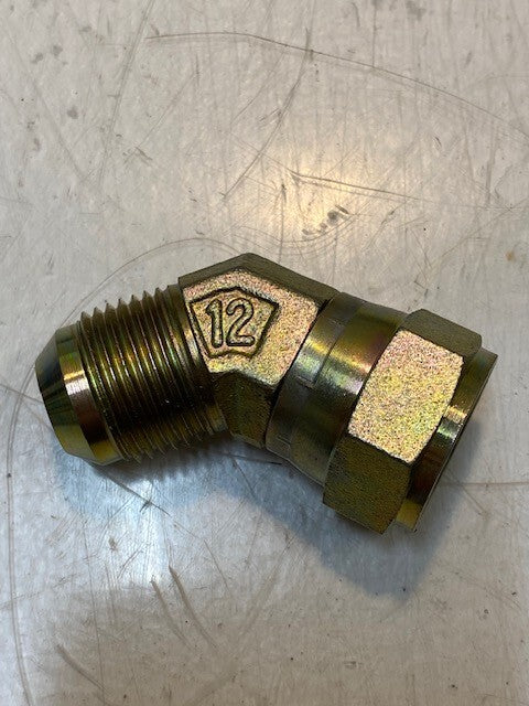 14 Qty of Eaton Aeroquip 45 Degree Elbow Male x Female Fittings 12 (14 Qty)