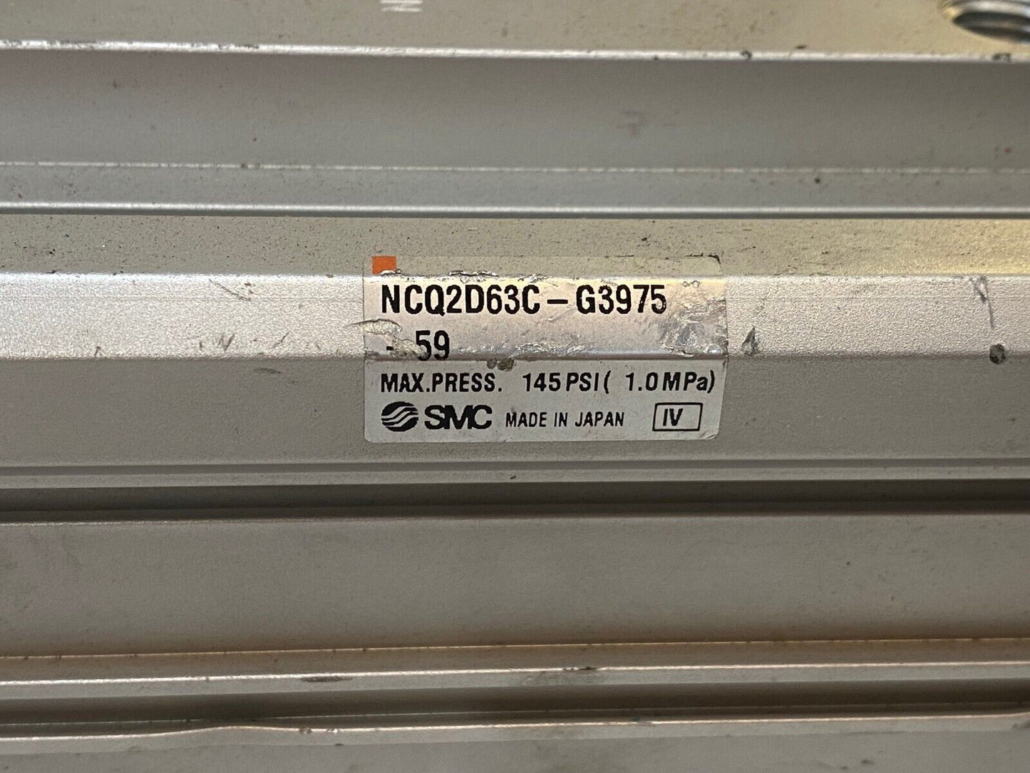 SMC Pneumatics NCQ2D63C-G3975 | 145 PSI | 1.0 MPa