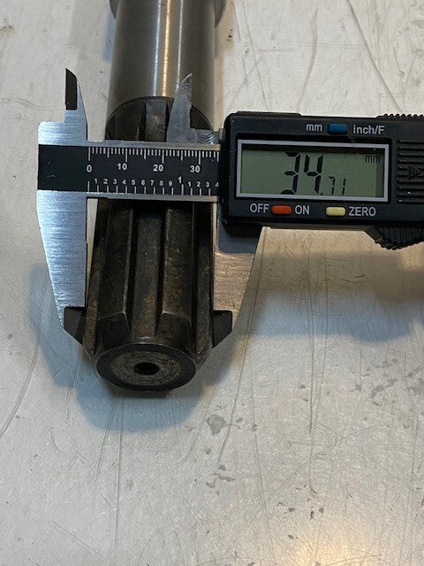 Comer Transmission Input Shaft 0.259.3218.00 | 9-1/2" Long 35mm 6-Spline 42mm OD