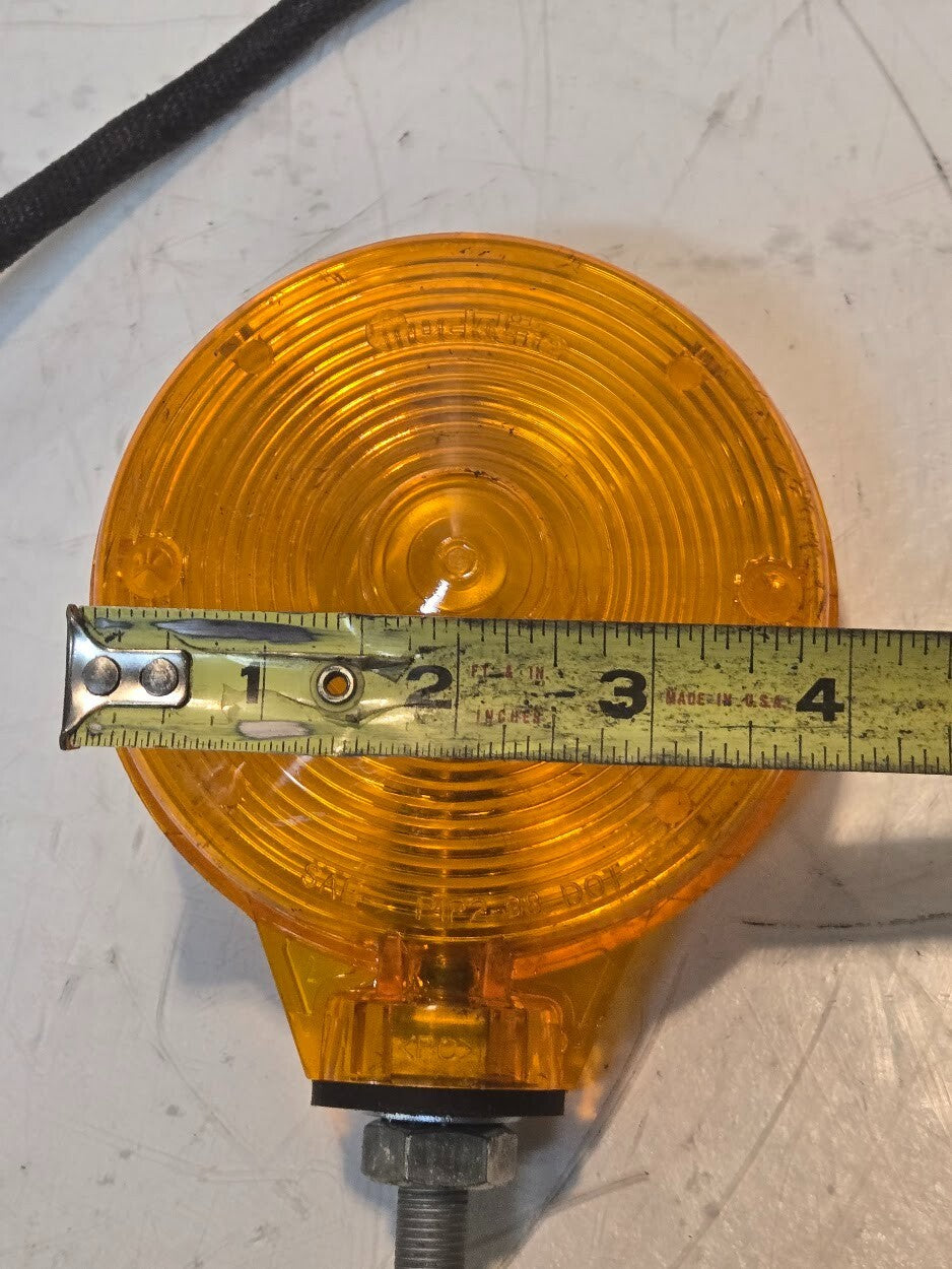 2 Quantity of TruckLite Amber Pedestal Lights GT-116 w/ 34" Lead (2 Quantity)
