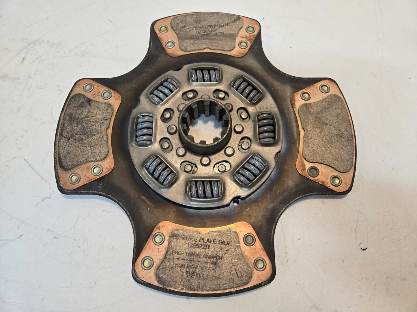 Clutch Disc 12855R for Freightliner | 101999 | for 113C70 Intermediate Plate