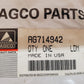 AGCO Parts Seal Kit Part # AG714942