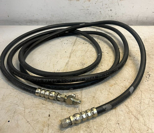 Aeroquip Hydraulic Hose Assembly FC41C-04 | MSHA 2G-9C/1209 5000 PSI Rated 13ft