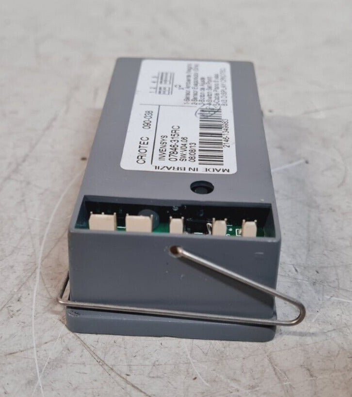 CRIOTEC Display Module 090-038 | INVENSYS 07846-315RC | SW:V04.06 | 2146-1349983