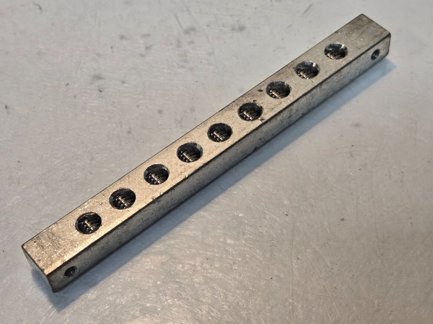 6 Quantity of EM4250 14-6 AWG 9 Place Grounding Blocks | 5" Long (6 Quantity)