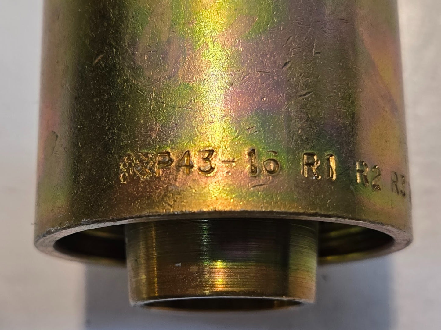 3 Quantity of Crimp Style Hydraulic Hose Fitting 10643-16-16 for Parker (3 Qty)