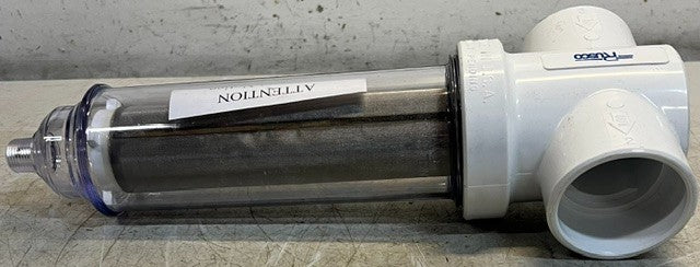 Rusco/Vu-Flow 1" 100 Mesh Spin-Down Sediment Filter Reusable Water Filtration
