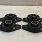 4 Quantity of IPTCI 2-Bolt Flange Bearings FL207 UC207-20 | 32mm Bore (4 Qty)