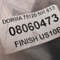 Dorma Offset Top Pivot 75120 | NH613 | 08060473 | FINISH US10B