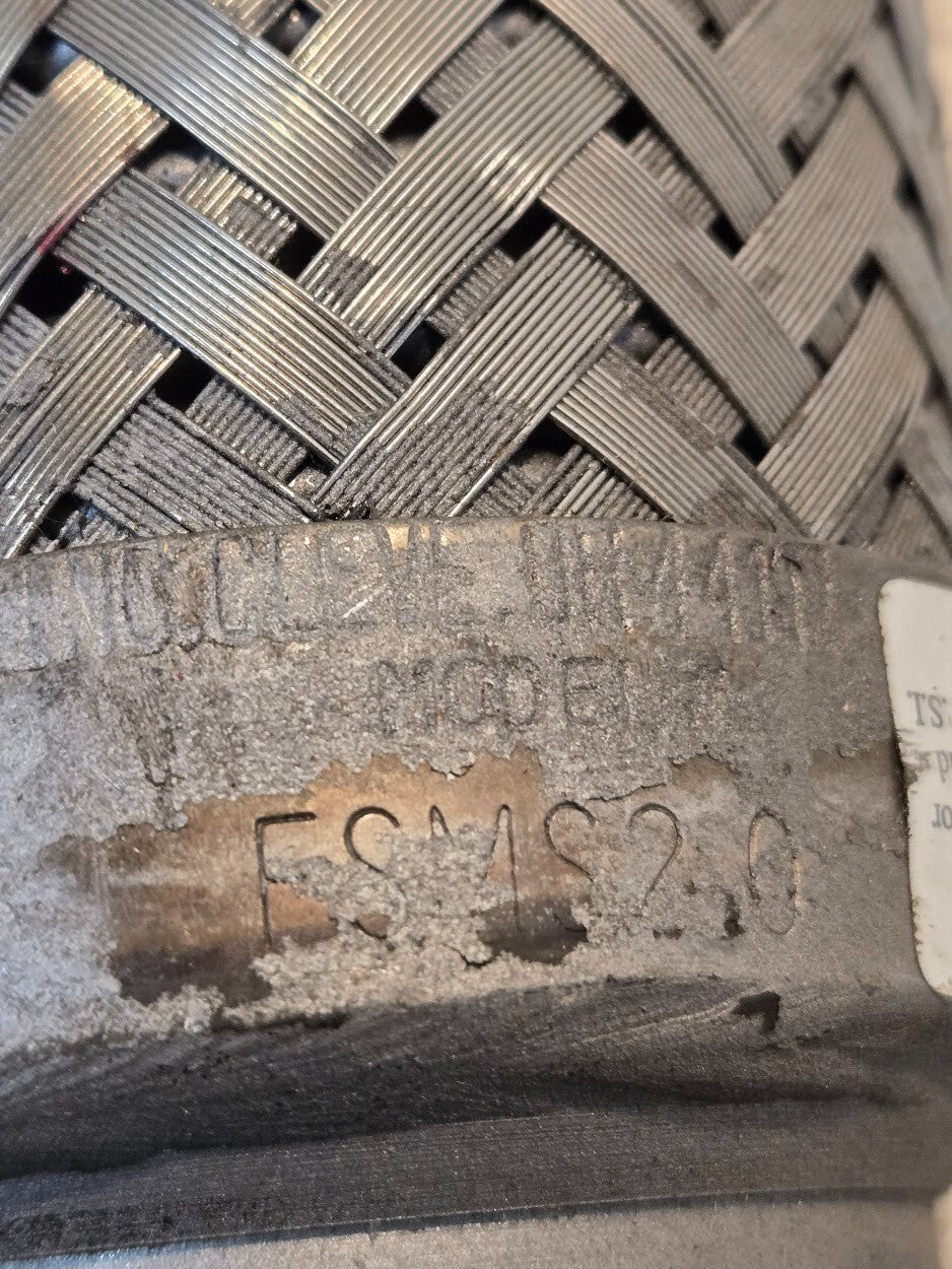 Hose Master FSMS2.0 Braided Steel Tubing 2"x23.5" | 16" Braided Steel Section