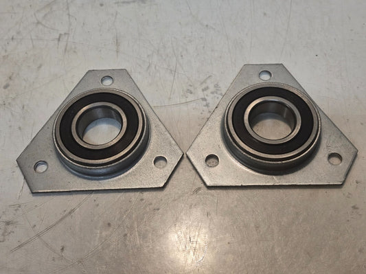 2 Quantity of Mounted Bearings 6206-RSZ for Speed Queen 27182 30 mm Bore (2 Qty)