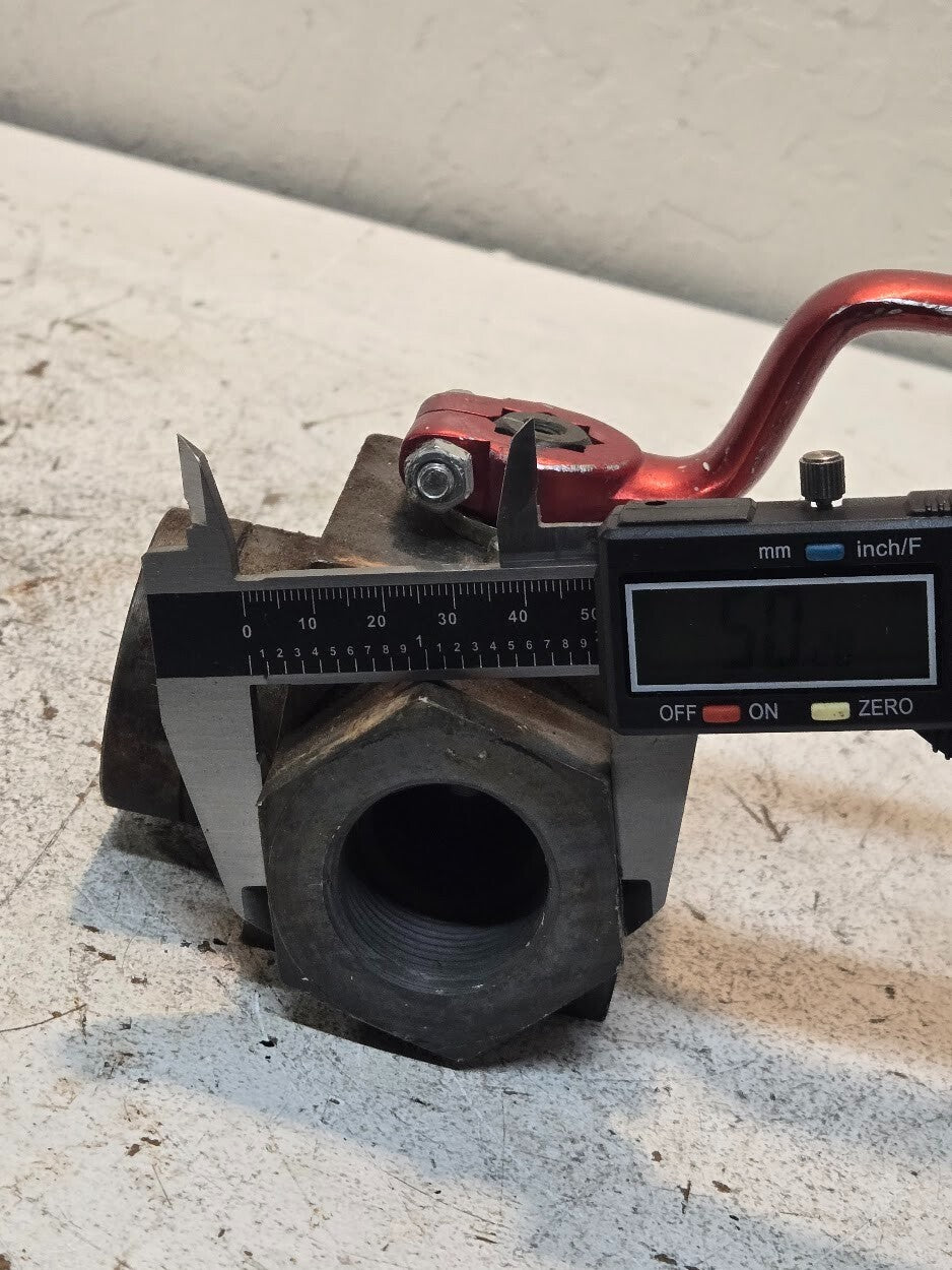 Hydac Hydraulic Ball Valve 3K-25NPT-L-1114 | 398012-1 | 315 Bar 4500 PSI