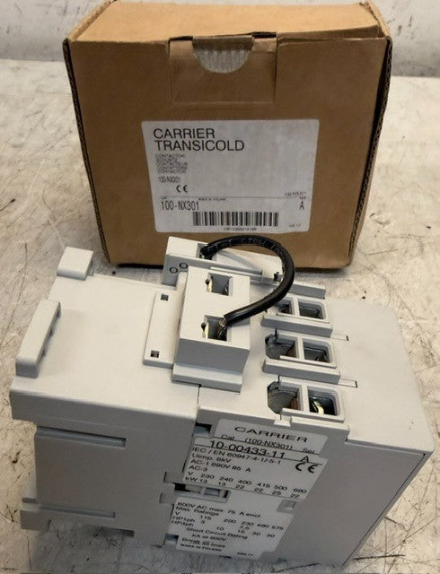 Carrier Transicold Definite Purpose Contactor Model 10-00433-11 Control Switch