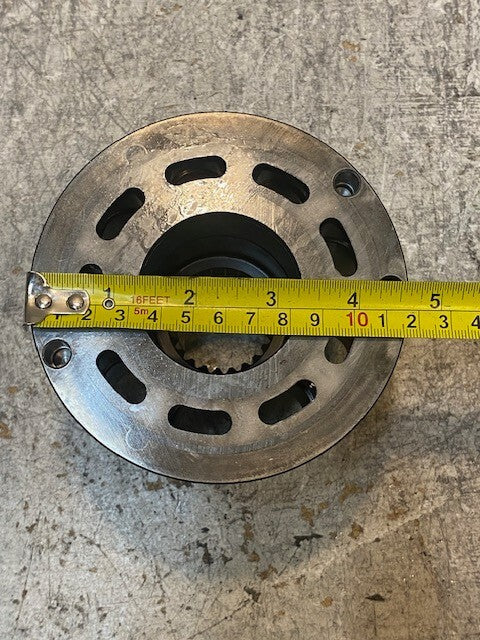 Barrel Cylinder Block Hydraulic Piston Pump 9 Bolt Holes 39mm Bore 23-Spline