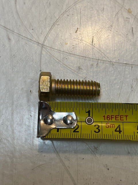 80 Quantity of Hex Head Screws 1-1/8" (31mm) Long 9mm Thread 14mm Head (80 Qty)
