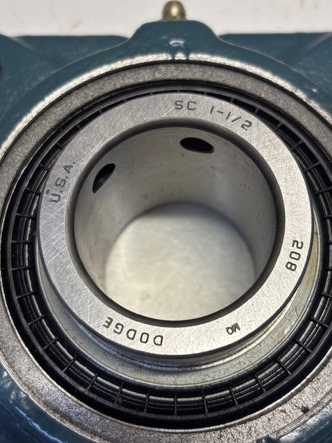 Dodge 4 Bolt Flanged Bearing Block 1-1/2" Bore w/Insert | F4B-SC-108