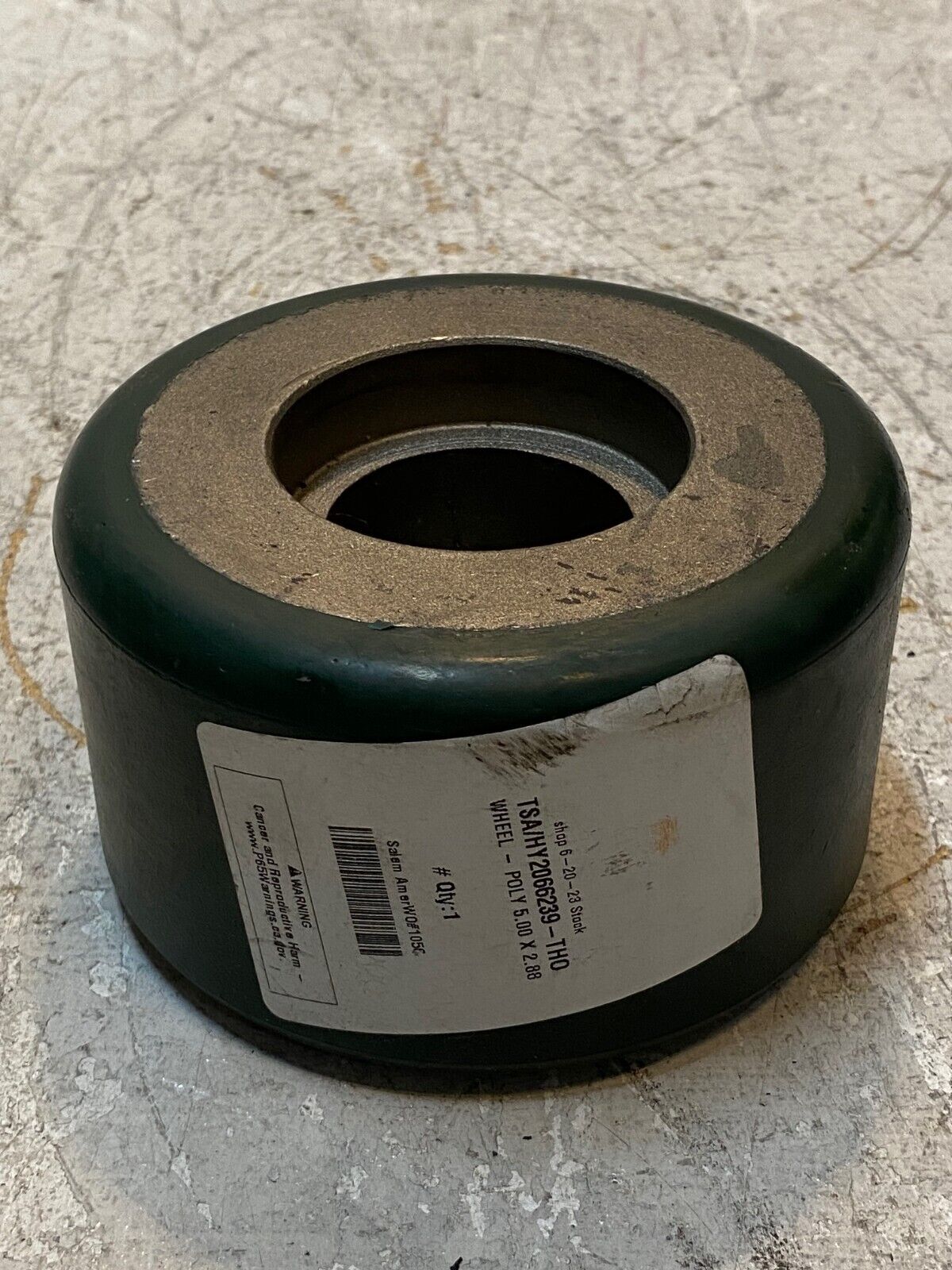 Thombert TSA HY2066239-THO Hyster Forklift Wheel Poly 5.00x2.88 1696A0