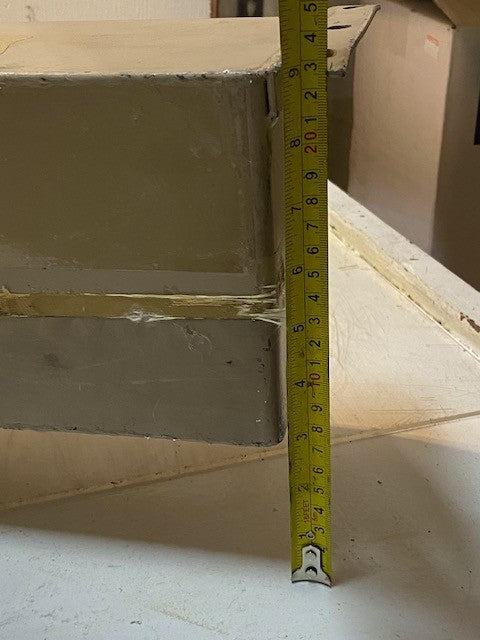 Military Below Deck Fuel Tank 46-1/2" x 9" x 5-1/2"